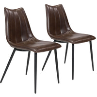 Norwich Dining Chair (Set of 2) Brown