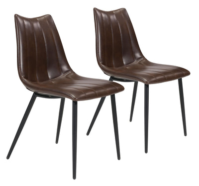 Norwich Dining Chair (Set of 2) Brown