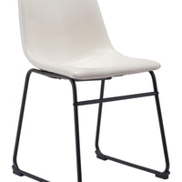 Smart Dining Chair (Set of 2) Distressed White