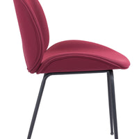 Miles Dining Chair (Set of 2) Red
