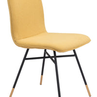 Var Dining Chair (Set of 2) Yellow