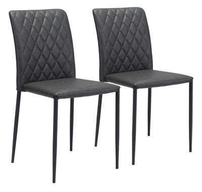 Harve Dining Chair (Set of 2) Black