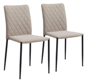 Harve Dining Chair (Set of 2) Beige