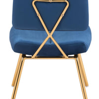 Nicole Dining Chair (Set of 2) Blue