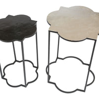 Set of Two Eastern Accent Tables