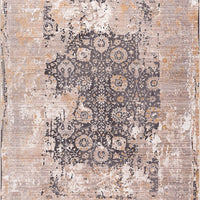 2’ x 4’ Gray Washed Out Persian Area Rug