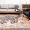 8’ x 11’ Gray Washed Out Persian Area Rug