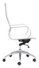 Glider High Back Office Chair White