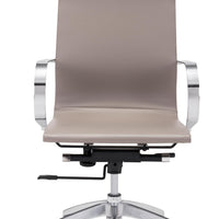 Glider High Back Office Chair Taupe