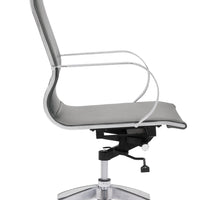 Glider High Back Office Chair Gray