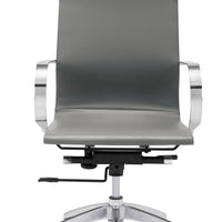 Glider High Back Office Chair Gray