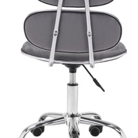 Gray Metro Retro Office Chair