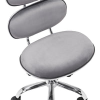 Gray Metro Retro Office Chair