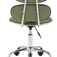 Green Metro Retro Office Chair