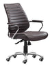 Enterprise Low Back Office Chair Espresso