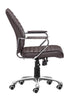 Enterprise Low Back Office Chair Espresso