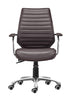 Enterprise Low Back Office Chair Espresso