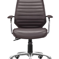 Enterprise Low Back Office Chair Espresso