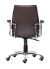 Enterprise Low Back Office Chair Espresso