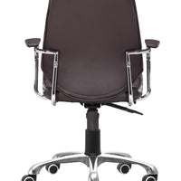 Enterprise Low Back Office Chair Espresso