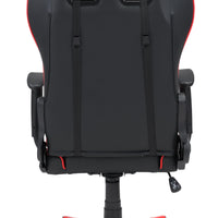 Black and Red Leather Gaming Chair