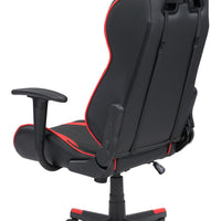 Black and Red Leather Gaming Chair