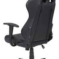 Black Leather Gaming Chair