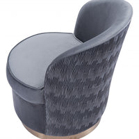 Zelda Accent Chair Gray