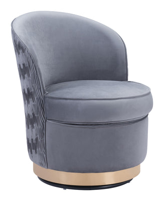 Zelda Accent Chair Gray