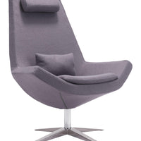 Dark Gray Swivel Chair