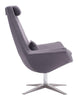 Dark Gray Swivel Chair