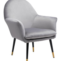 Alexandria Accent Chair Light Gray