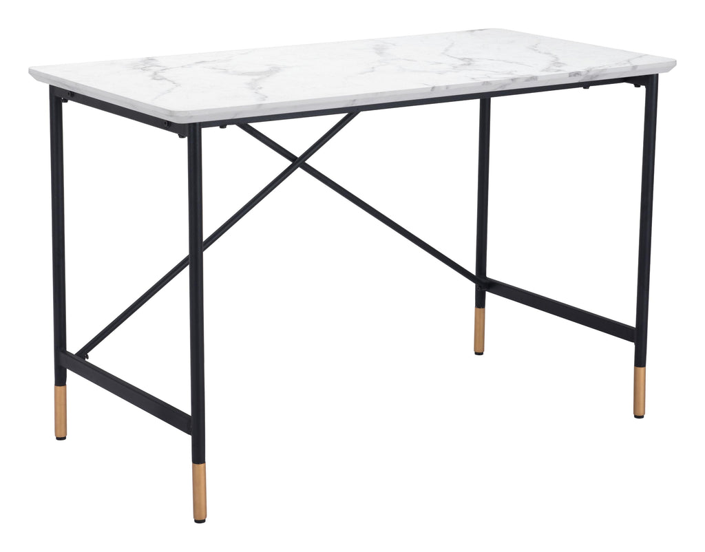 Burst Desk White &amp; Black