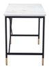 Burst Desk White &amp; Black