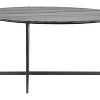 Mcbride Coffee Table Gray &amp; Black