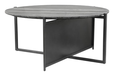 Mcbride Coffee Table Gray & Black