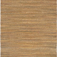 5’ x 8’ Brown Braided Jute Area Rug