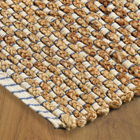 5’ x 8’ Natural Braided Jute Area Rug