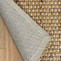9’ x 12’ Natural Braided Jute Area Rug