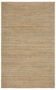 5’ x 8’ Tan and Seafoam Braided Area Rug