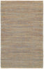 5’ x 8’ Tan and Navy Boho Chic Area Rug