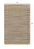 5’ x 8’ Tan and Navy Boho Chic Area Rug