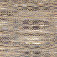 9’ x 12’ Gray and Tan Striated Runner Rug