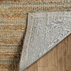 9’ x 12’ Blue and Natural Braided Jute Area Rug