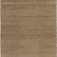 8’ x 10’ Natural Toned Chevron Pattern Area Rug