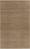 9’ x 12’ Natural Toned Chevron Pattern Area Rug