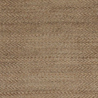 9’ x 12’ Natural Toned Chevron Pattern Area Rug
