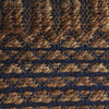 9’ x 12’ Tan and Blue Detailed Lattice Area Rug