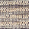 5’ x 8’ Brown and Gray Striped Area Rug