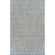 8’ x 10’ Blue and Beige Toned Area Rug